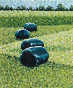 farmland painting by Marcel Straver